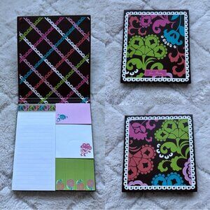 Vera Bradley | “Lola” Post It Notebook